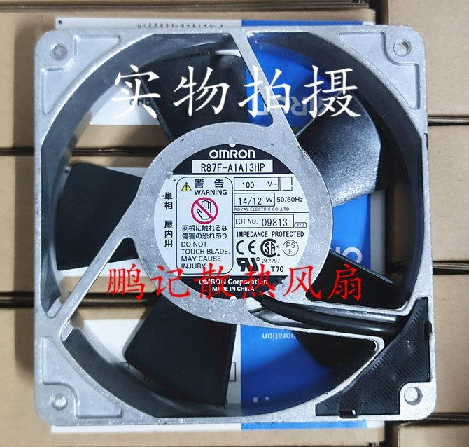 Omron R87F-A1A13HP 100V 14/12W Cooling Fan Omron R87F-A1A13HP 100V 14/12W Cooling Fan